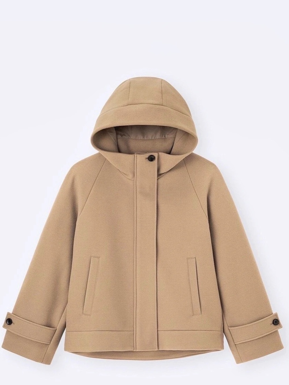 GU Hooded Jacket in Brown NWT